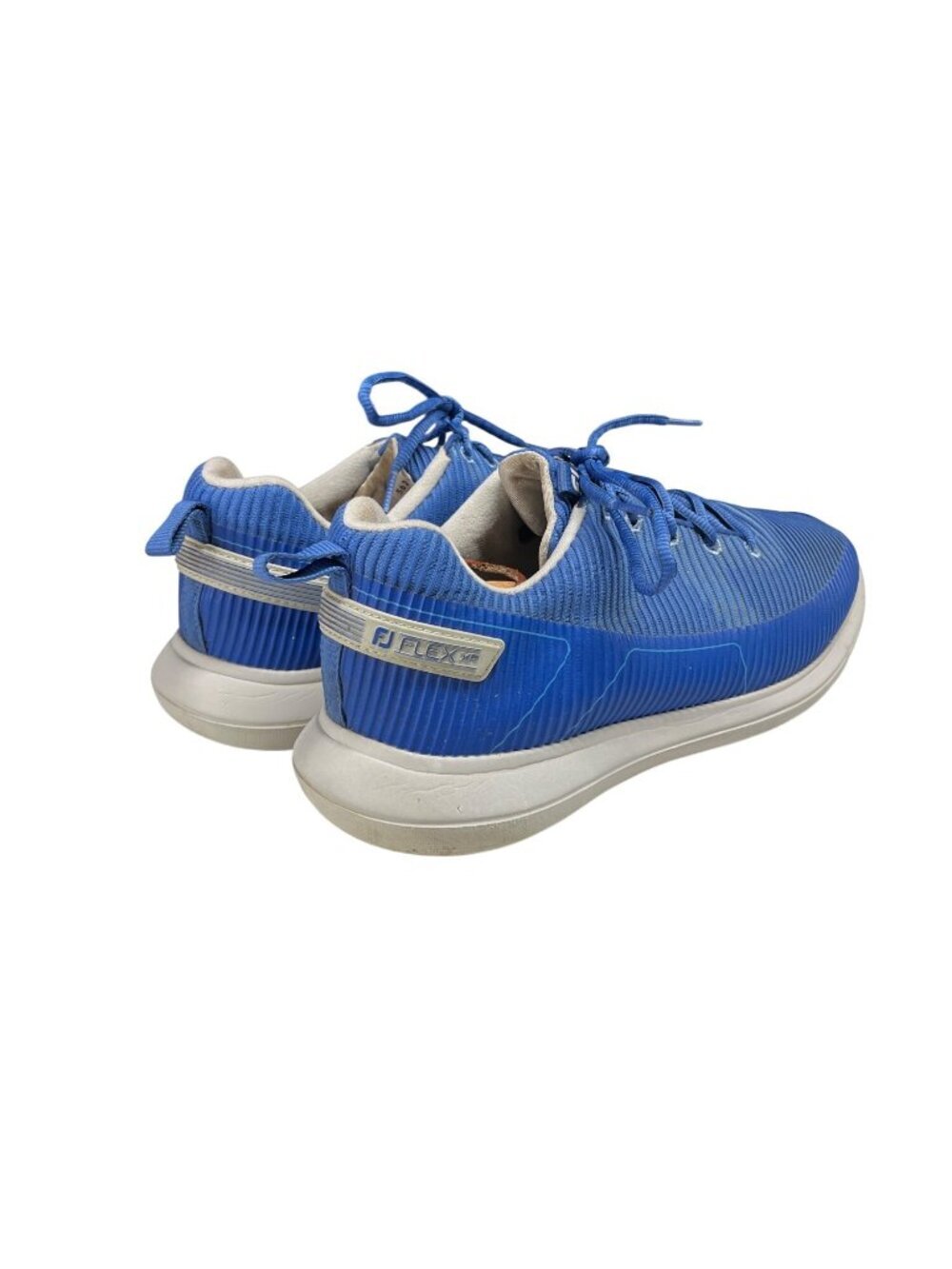 Footjoy Golf FJ Flex Mens Blue Athletic Shoes Size 11.5W Casual Sneakers - Picture 4 of 6